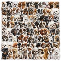 Adesivos 100 unidades/lote Cute Little Puppy Vinil Waterproof Graff