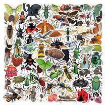 Adesivos 110 unidades/lote Insect Beetle Vinil Waterproof Graffiti