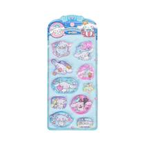 Adesivos 3D De Gel Transparente De Anime Hello Kitty E Cinnamoroll Para Capas De Telefone