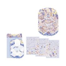 Adesivos 3D Kawaii De Cenário De Castelo E Cabana DIY Para Papelaria Infantil E Presentes De Feriado