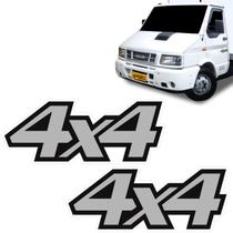 Adesivos 4x4 P/ Iveco Daily 2006/2007 Emblema Genérico