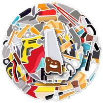 Adesivos 50 unidades/lote Original Tools Vinyl Waterproof Graffiti Adesivos 50 unidades/lote Original Tools Vinyl Waterproof Graffiti