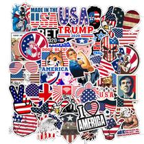 Adesivos 50 unidades/lote Us Presidentials Independences Days Water