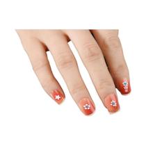 Adesivos 5D Kawaii para Unhas Infantis - Borboletas, Flores e Arco-Íris