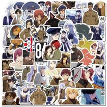 Adesivos 86Eightys Sixs Vinil Impermeável Anime 68 unidades/lote