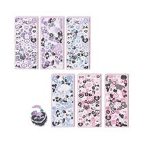 Adesivos a Laser Kawaii De Desenhos Animados, 12 Folhas, Cartões Brilhantes Para Colagem,