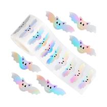 Adesivos À Prova d'Água Em Forma De Morcego Com Glitter, 500 Peças, 1.2 Polegadas, Decoração Para Adesivos À Prova d'Água Em Forma De Morcego Com Glitter, 500 Peças, 1.2 Polegadas, Decoração Para