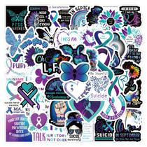 Adesivos à prova d'água para os Dias Mundiais de Prevenção de Suicídios (60 unidades) Adesivos à prova d'água para os Dias Mundiais de Prevenção de Suicídios (60 unidades)