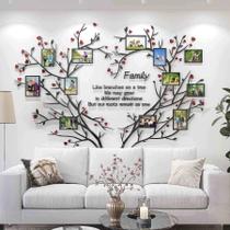 Adesivos acrílicos 3D DecorSmart Family Tree Wall Decor 152x104cm