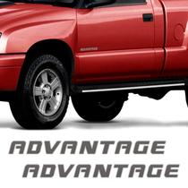 Adesivos Advantage S10 2009/2011 Emblema Da Porta Lateral