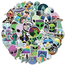 Adesivos Alien Et Ufo Graffiti Anime Cartoon 50 unidades de PVC