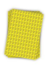 Adesivos Amarelos - Vinil 0,1 mm - 156 Unid.