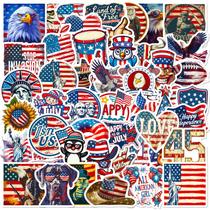 Adesivos Americans Independences Days Waterproof V 50 unidades