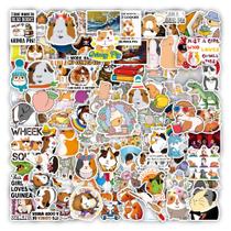 Adesivos Anime de vinil impermeável para cobaias 100 unidades/lote Adesivos Anime de vinil impermeável para cobaias 100 unidades/lote