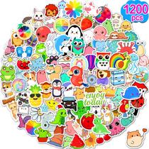 Adesivos Apakkai Cute Water Bottle Kawaii Vinyl 1200 unidades Adesivos Apakkai Cute Water Bottle Kawaii Vinyl 1200 unidades