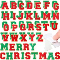 Adesivos autoadesivos de letras de chenille WILLBOND A-Z 52 unidades Adesivos autoadesivos de letras de chenille WILLBOND A-Z 52 unidades