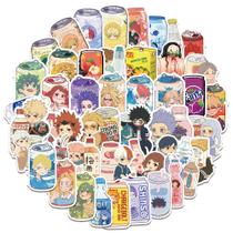 Adesivos Beverages Animes Series Bubbles Waters 50 unidades/lote