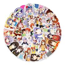 Adesivos Biyoris Nons Nons, vinil impermeável, anime, 50 unidades Adesivos Biyoris Nons Nons, vinil impermeável, anime, 50 unidades