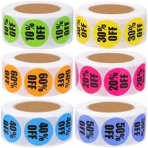 Adesivos Blcculi 3000 peças por cento de desconto de 10 a 60% na folga de 2,5 cm Adesivos Blcculi 3000 peças por cento de desconto de 10 a 60% na folga de 2,5 cm