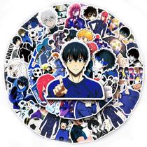 Adesivos Blues Locks, vinil impermeável, anime, 50 unidades/lote