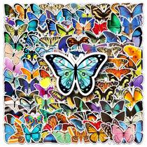 Adesivos Butterfly 108 peças de adesivos coloridos de desenhos animados para insetos Adesivos Butterfly 108 peças de adesivos coloridos de desenhos animados para insetos