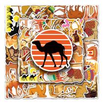 Adesivos Camel, 50 peças para adultos e crianças, vinil impermeável
