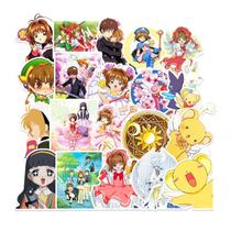 Adesivos Card Captors Sakura Anime PVC 50 unidades Adesivos Card Captors Sakura Anime PVC 50 unidades