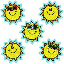 Adesivos Carson Dellosa Sun Dazzle de 75 peças para crianças em sala de aula Adesivos Carson Dellosa Sun Dazzle de 75 peças para crianças em sala de aula