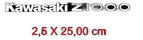 Adesivos Centro Roda Refletivo Compatível Kawasaki Z1000 Rd6
