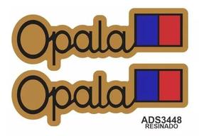 Adesivos Chevrolet Opala Com Bandeira 1975 A 1979 Dourado Adesivos Chevrolet Opala Com Bandeira 1975 A 1979 Dourado