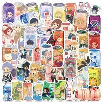Adesivos Chibis Sodas Drinks em vinil impermeável 50 unidades/lote