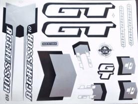 Adesivos Colante Bikes GT AGRESSOR 1,0 PRATA