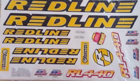 Adesivos Colante Bikes Redline. Rl 440 AMARELO