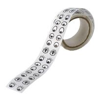 Adesivos coloridos ESTICKER Wiggly Googly Eyes 2000 peças