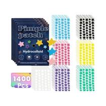 Adesivos Coloridos Para Espinhas 1400pcs Invisíveis Para Remoção De Acne Ferramentas De Maquiagem Adesivos Coloridos Para Espinhas 1400pcs Invisíveis Para Remoção De Acne Ferramentas De Maquiagem