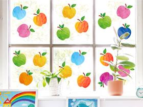 Adesivos coloridos Whaline, 9 folhas, maçãs, adesivos de janela de frente e verso para a escola, adesivos de janela em aquarela, maçãs, reutilizáveis para creche, sala de aula, vidro doméstico, decoração de quadro-negro Adesivos coloridos Whaline, 9 folhas, maçãs, adesivos de janela de frente e verso para a escola, adesivos de janela em aquarela, maçãs, reutilizáveis para creche, sala de aula, vidro doméstico, decoração de quadro-negro