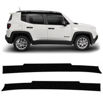 Adesivos Coluna Superior Jeep Renegade Preto 2016/2021 Adesivos Coluna Superior Jeep Renegade Preto 2016/2021
