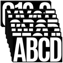 Adesivos com letras Metsyth, números alfabéticos de 15 cm, 220 unidades