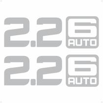 Adesivos Compatíveis C/ Ranger 2.2 6 Auto Emblema Lateral