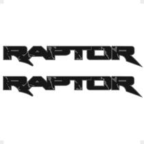 Adesivos Compatíveis Ranger Raptor 2018/ Faixa Preto/Grafite