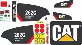 Adesivos Compatível Com Mini Carregadeira 262c High Flow Xps Adesivos Compatível Com Mini Carregadeira 262c High Flow Xps