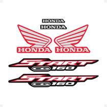 Adesivos Compatível Moto Honda CG Start 160 2023 - Genérico