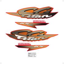 Adesivos Compatível Moto Honda CG Titan 125 KS 2002 Genérico