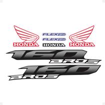 Adesivos Compatível Moto Nxr Bros 160 ESDD 2016 + Flexone