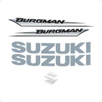 Adesivos Compativel Moto Suzuki Burgman 2005/2009 + Emblema Adesivos Compativel Moto Suzuki Burgman 2005/2009 + Emblema