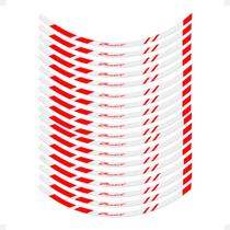 Adesivos Compatível Suzuki Bandit 11/ Aro 17 Filete Vermelho