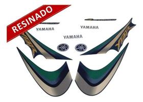 Adesivos Compatível Ybr 125 2007 Verde Perolizado Resinado