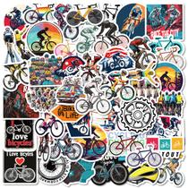 Adesivos competitivos Mountain Bikes impermeáveis V (50 unidades) Adesivos competitivos Mountain Bikes impermeáveis V (50 unidades)