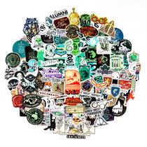 Adesivos CON*QUEST Conquest Journals Harry Potter Slytherin