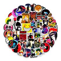 Adesivos Cowboys Bebops, vinil impermeável, anime, 50 unidades/lote